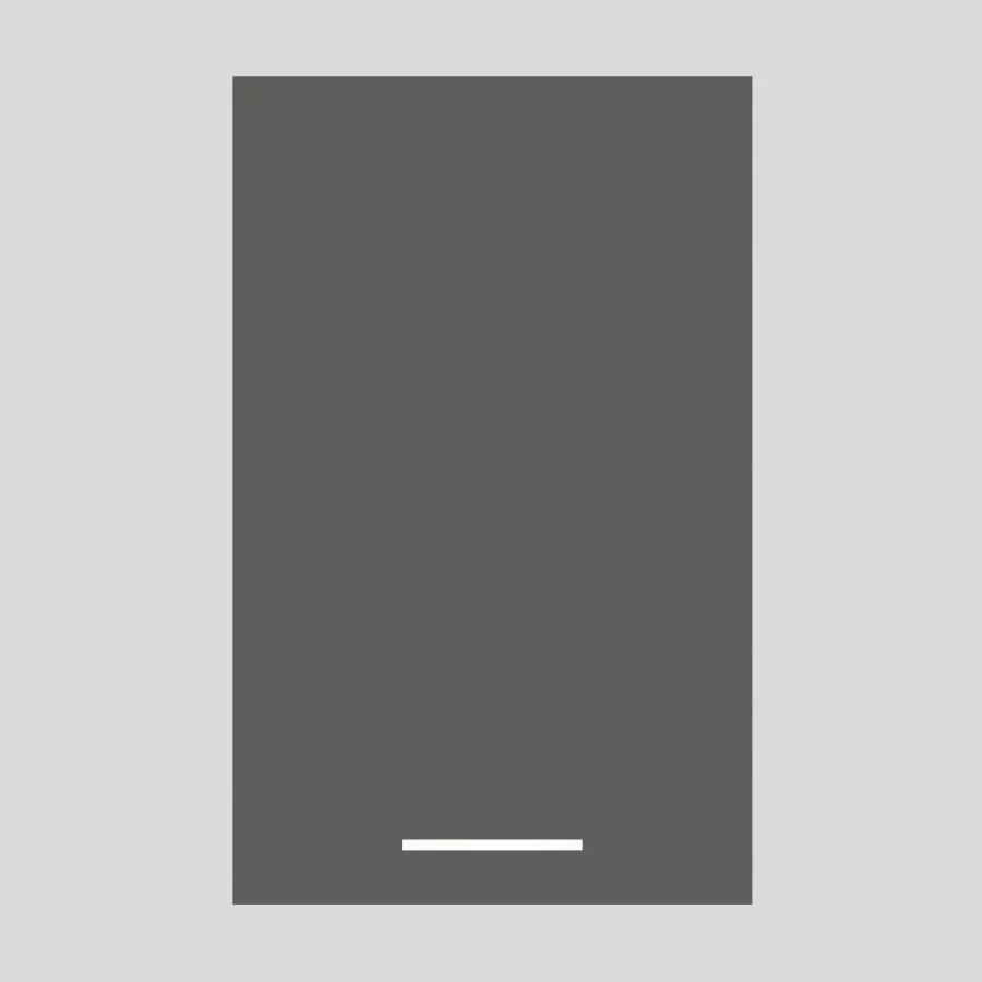 REA ALFA DPO-45-72 - graphite -  plné dvířko ke skříňce