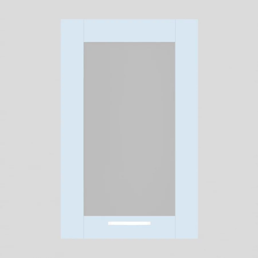 REA ALFA DSO-45-72 - ice blue - prosklené dvířko ke skříňce