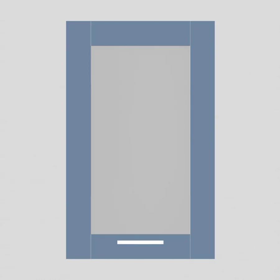 REA ALFA DSO-45-72 - pow. blue - prosklené dvířko ke skříňce