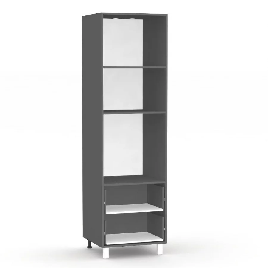 REA ALFA KSZ-60-200 - graphite - korpus spotřebičové skříňky