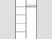 REA LARY S3/200 skříň hloubka 60 cm