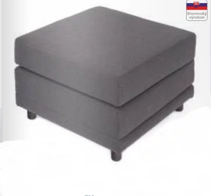 AVA TAB - rozkládací taburet pro příležitostné spaní