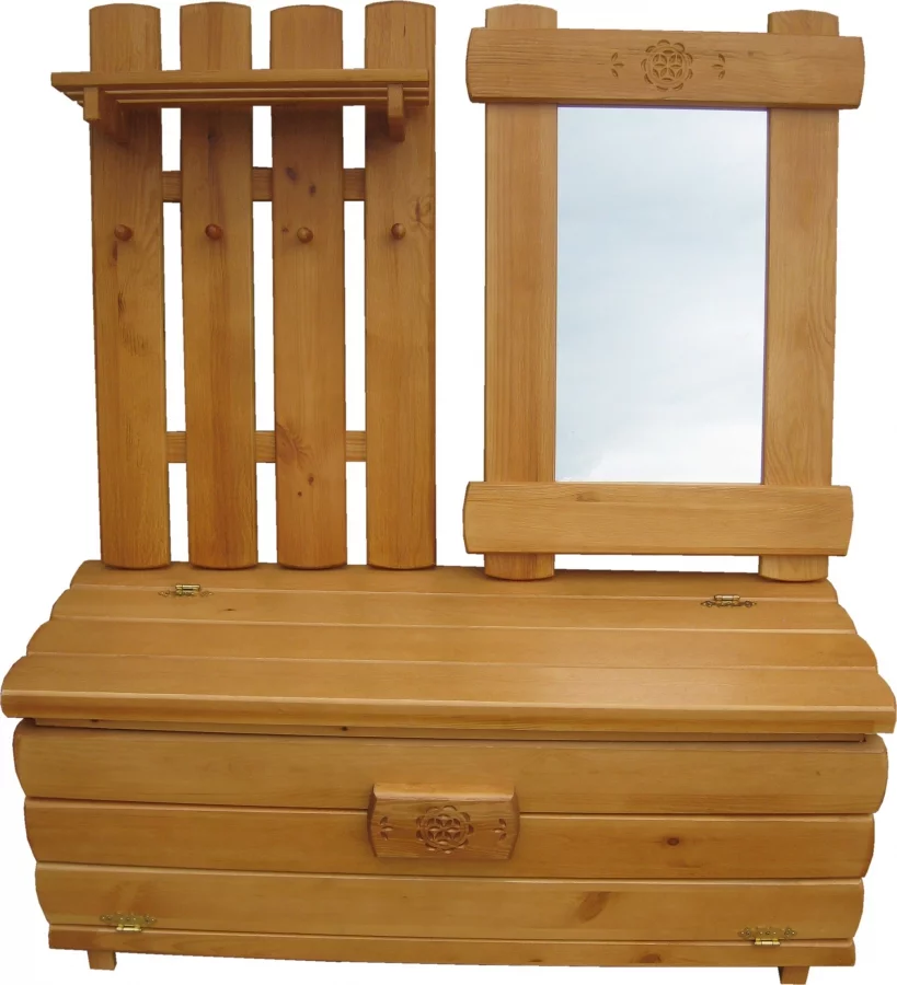 Předsíň - věšák PV, zrcadlo PZR, úložný prostor PSK