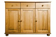 Komoda K18 classic borovice masiv hloubka 42 cm
