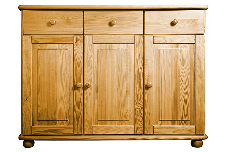 Komoda K18 classic borovice masiv hloubka 42 cm
