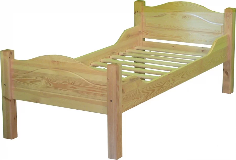 DELTA PLUS postel borovice masiv lak