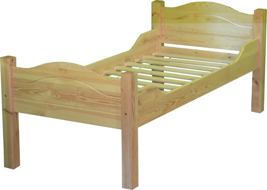 DELTA MAX postel borovice masiv lak