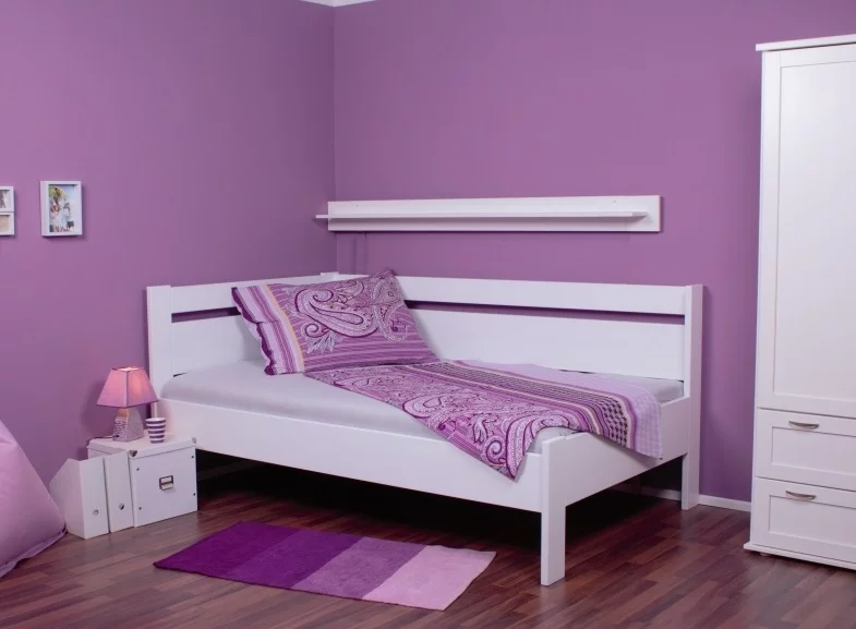 TINA 154BR P/L jednolůžko, rohová - buk