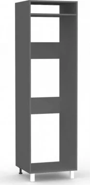 REA ALFA KL-60-200 - graphite - korpus skříňky pro ledničku