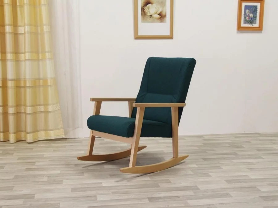 ERIK - lehké houpací křeslo látky C