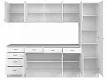 Potravinová skříň Cassie 510 bílá