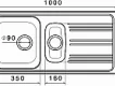 Dřez STAR 1000.1