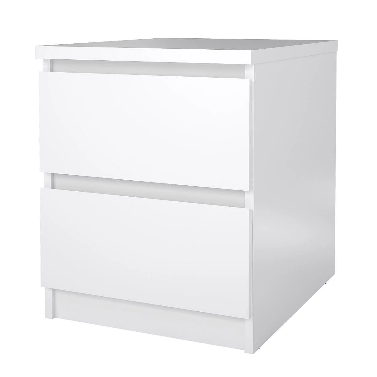 Noční stolek Simplicity 230 bílý lesk