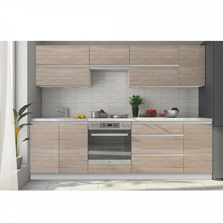 Horní skříňka G 80, dub sonoma/bílá, LINE