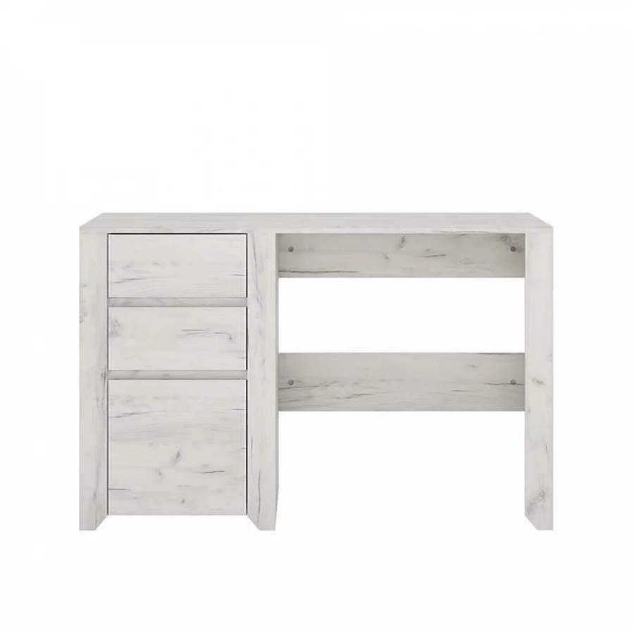 PC stůl typ 80, bílá craft, ANGEL