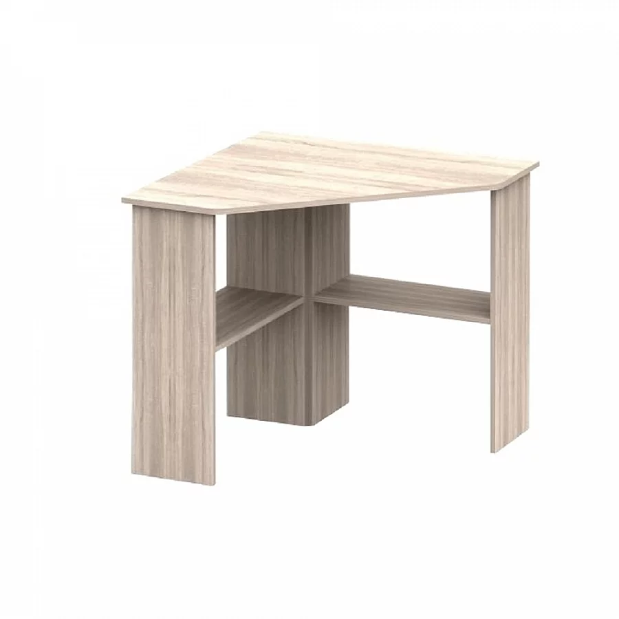 PC stůl, rohový, dub sonoma, RONY NEW