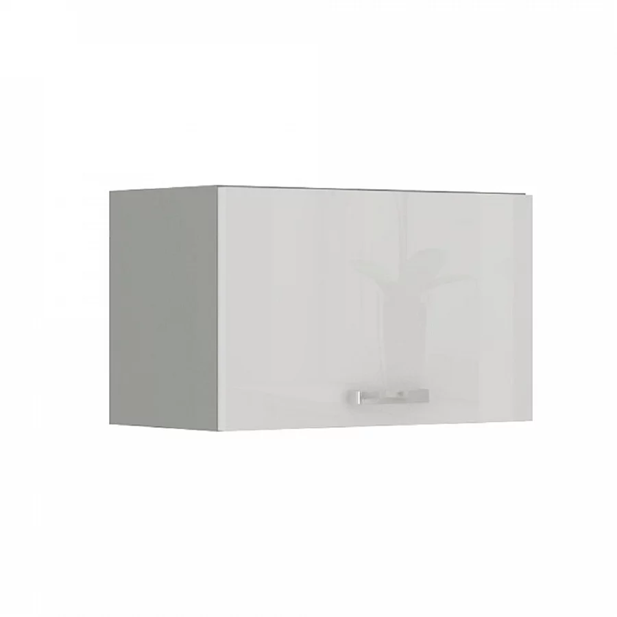 Skříňka horní, bílá vysoký lesk, PRADO 60 OK-40