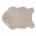 Umělá kožešina, béžová, 60x90, EBONY TYP 2