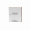 Horní výklopná skříňka 2DV, dub sonoma / bílá, NOPL-008-OH