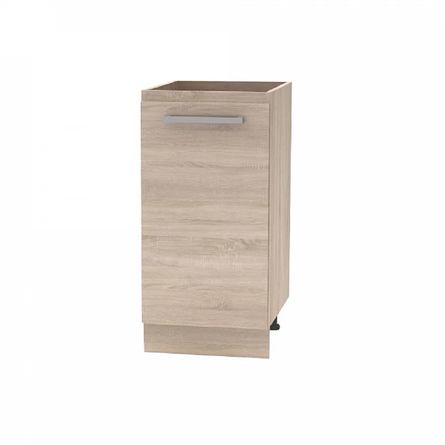 Spodní skříňka 40 1DV, dub sonoma, NOPL-052-0S