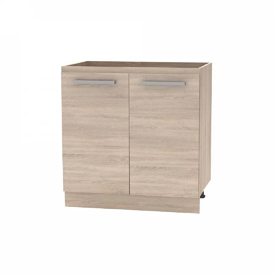 Spodní skříňka 80 2 DV, dub sonoma, NOPL-060-0S