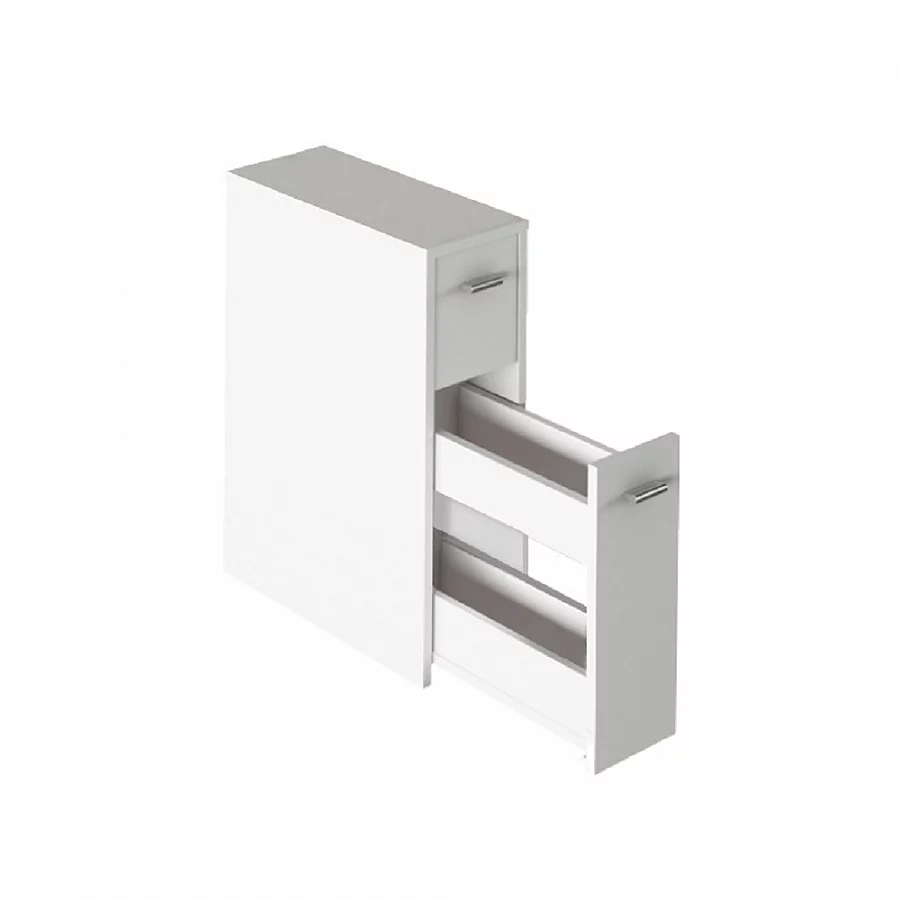 Koupelnová skříňka, bílá, NATALI TYP 7