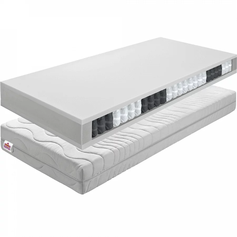 Matrace, pružinová, 140x200, BE TEXEL ALERGIK NEW