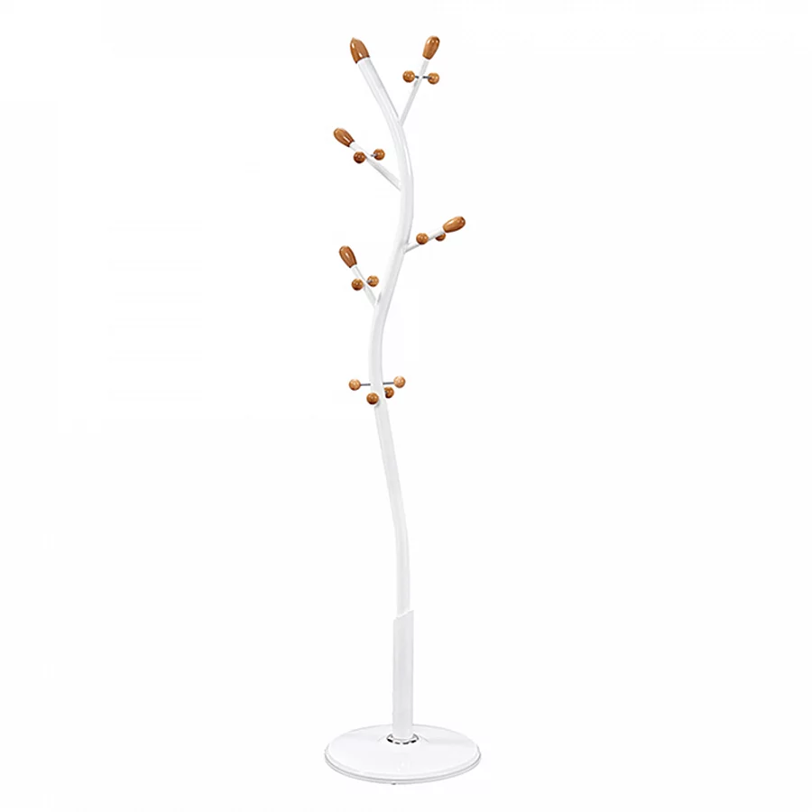 Kovový věšák, bílá, SADIK