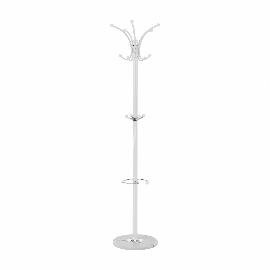 Věšák, bílá, ALAN NEW