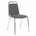 Zasedací židle, šedá síťovina, ZEKI