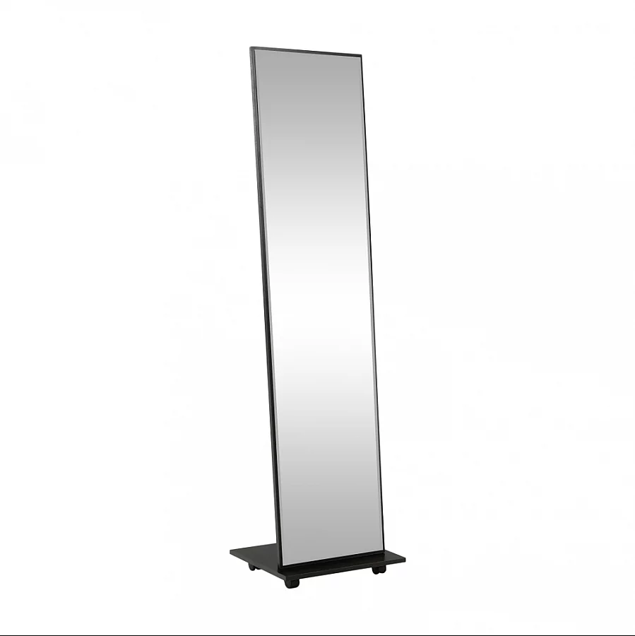 Zrcadlo na kolečkách, černá, NEPTUN