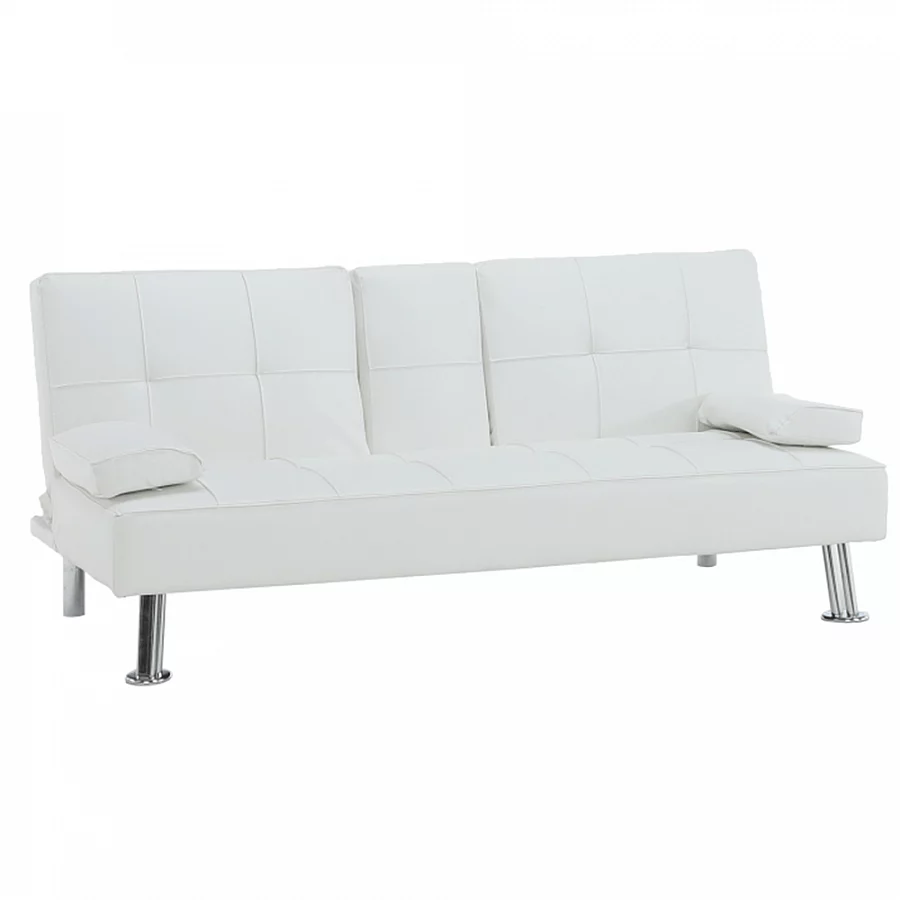 Rozkládací pohovka, béžová, GOLDIA NEW