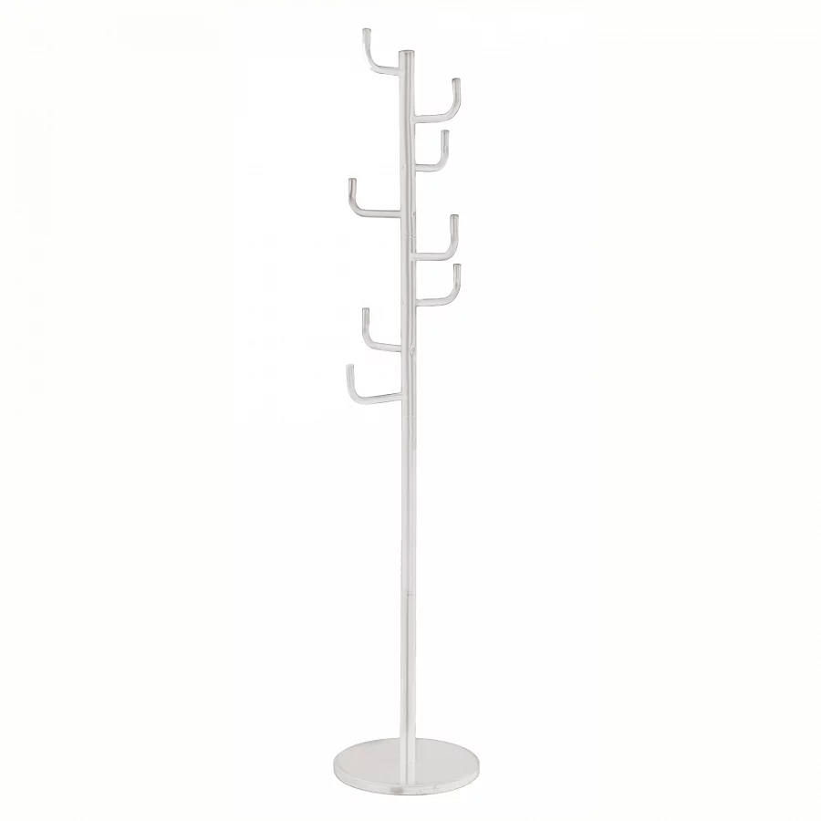 Věšák, bílá/mramor, ELDER