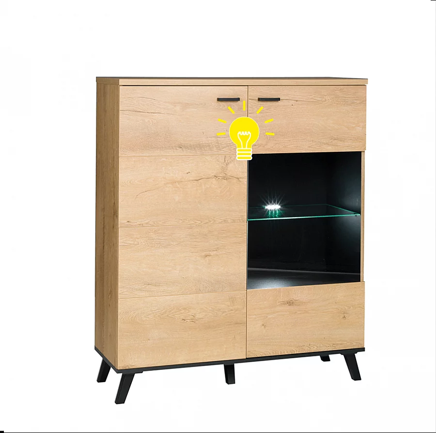 Led osvětlení ke komodě SIRAN TYP 4