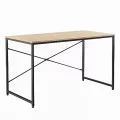 Psací stůl dub / černá, MELLORA