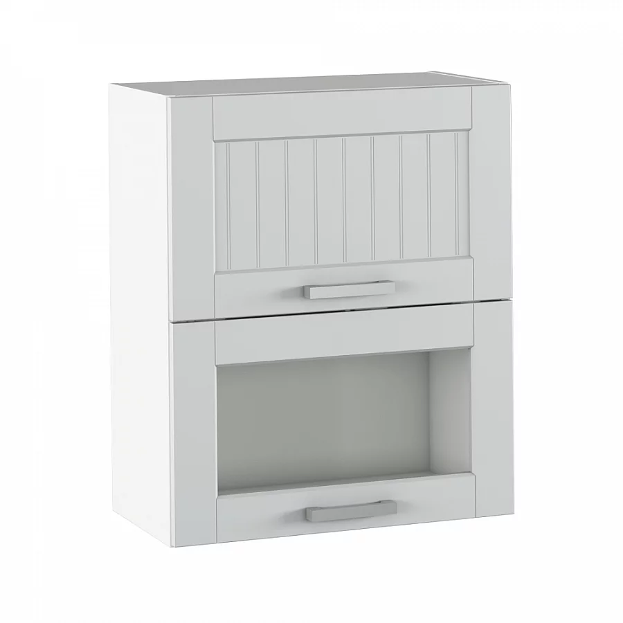 Horní skříňka, světlešedá/bílá, JULIA TYP 8