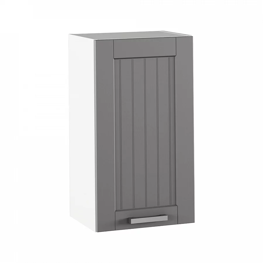 Horní skříňka, tmavě šedá/bílá, JULIA TYP 4