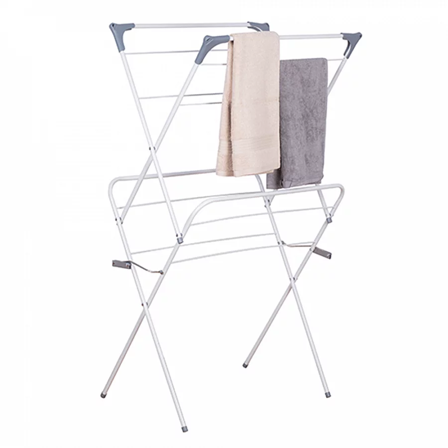 Sušička, bílá / šedá, NODAR