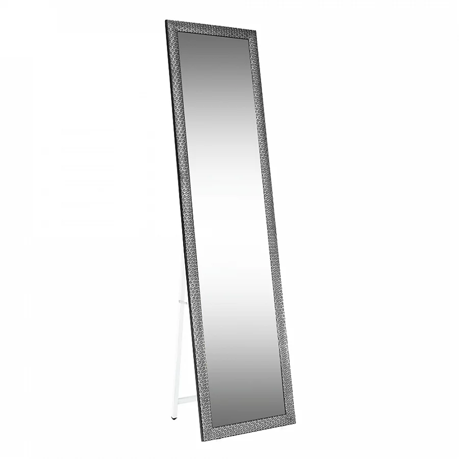 Stojanové zrcadlo, černá, LAVAL