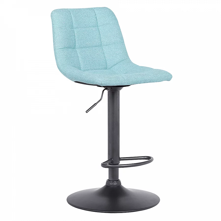 Barová židle, mentolová / černá, LAHELA
