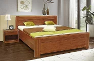 Postel ELZA 2 160cm vč. roštu a ÚP Buk