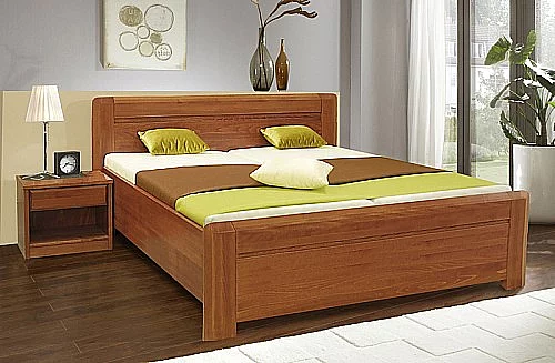 Postel ELZA 2 160cm vč. roštu a ÚP Buk