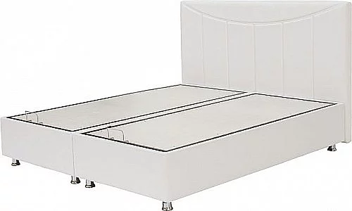 Postel BAZE 160cm vč. roštu a ÚP eko bílá
