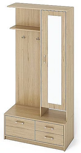 Předsíňová stěna PRIMO  Švestka