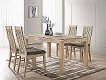 Jídelní stůl MORIS  dub bělený