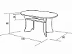 Konferenční stolek K01 Martin - skladem olše s dub somoma