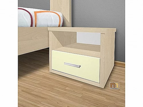 Noční stolek RENATA  dub sonoma