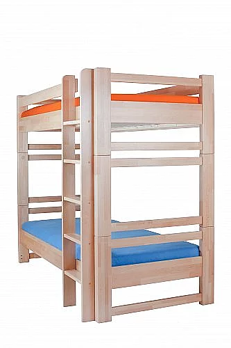 LUCAS 103B patrová rozkládací palanda - buk