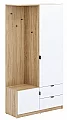 Předsíňová stěna COMPACT dub sono/bílá