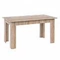 Jídelní stůl, dub sonoma, 140x80, GENERAL NEW